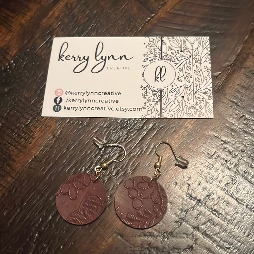 Kerry Lynn Creative Leather Earrings